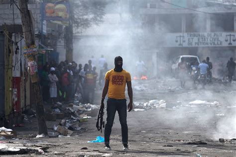 trouble in haiti today